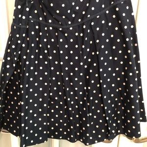 NY & Co polka dot skirt. 18